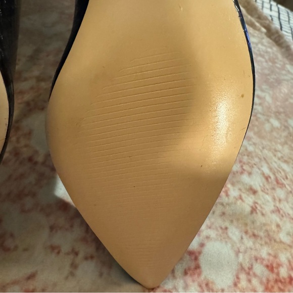 JF Just Fab Ally Tall Stiletto Python Print Boots Size 8 - Picture 9 of 13